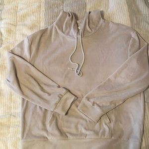 Soft and comfy velvet hoodie